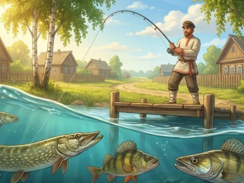 Fishing the Russian Way