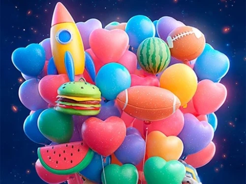 Merge 3D - Match 3 Balloons
