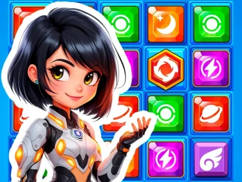 Secret Galaxy. Match-three